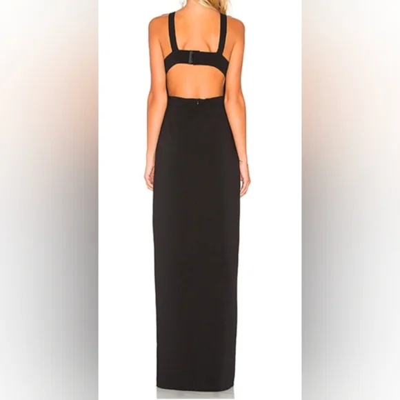 Lovers And Friends Revolve Soul Black Maxi Dress Women's Size 2 - Picture 2 of 11